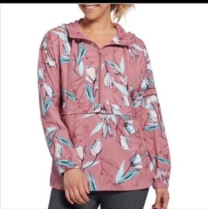 CALIA by Carrie Underwood Pink Floral Pullover XS
